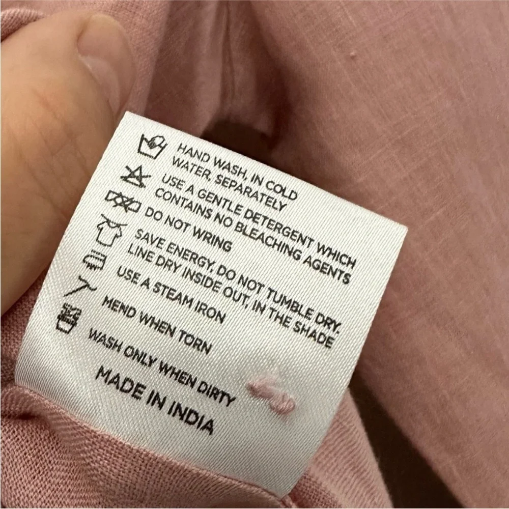 Anita Dongre Grassroots Linen Pullover Shirt